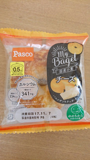 「Pasco My Bagel チーズ 袋1個」のクチコミ画像 by ゆうしょうさん