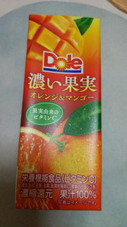 「Dole 濃い果実 オレンジ＆マンゴー パック200ml」のクチコミ画像 by 紫の上さん