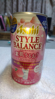 「アサヒ スタイルバランス 素肌うるおうピーチスパークリング 缶350ml」のクチコミ画像 by ck.さん