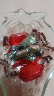 「フルタ 生クリームチョコレート あまおういちご 袋5個」のクチコミ画像 by 紫の上さん
