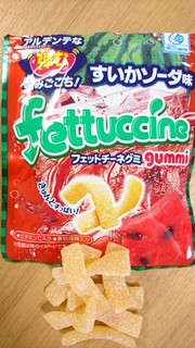 「ブルボン フェットチーネグミ すいかソーダ味 袋50g」のクチコミ画像 by ゆうしょうさん