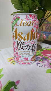 「アサヒ クリアアサヒ 桜の宴 缶350ml」のクチコミ画像 by ゆうしょうさん