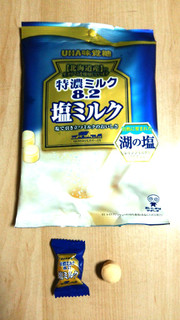 「UHA味覚糖 特濃ミルク8.2 塩ミルク 袋94g」のクチコミ画像 by あんじゅろぜさん