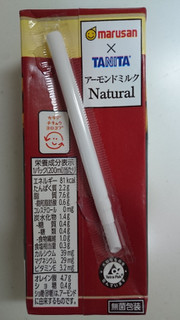 「マルサン タニタカフェ監修 アーモンドミルク ナチュラル 砂糖不使用 パック200ml」のクチコミ画像 by ゆっち0606さん