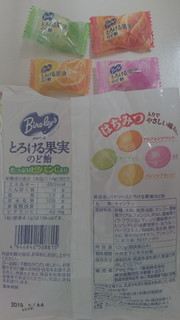 「バヤリース とろける果実のど飴 袋120g」のクチコミ画像 by ちょこりぃーむさん
