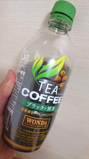 「アサヒ ワンダ TEA COFFEE ブラック×煎茶 ペット525ml」のクチコミ画像 by シモイケさん