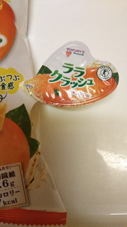 「マンナンライフ 蒟蒻畑 ララクラッシュ オレンジ味 袋24g×8」のクチコミ画像 by レビュアーさん