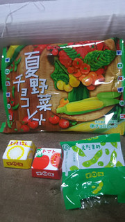「チロル チロルチョコ 夏野菜チョコレート 袋7個」のクチコミ画像 by フミミさん