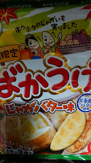 「Befco ばかうけ じゃがバター味 袋2枚×9」のクチコミ画像 by たぬきち64さん
