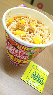 「日清食品 カップヌードル スモーキーチリしょうゆ味 カップ77g」のクチコミ画像 by taaさん