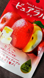 「カバヤ ピュアラルグミ りんご 袋45g」のクチコミ画像 by レビュアーさん