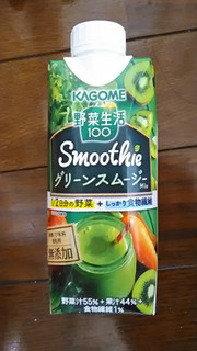 「カゴメ 野菜生活100 Smoothie グリーンスムージーMix パック330ml」のクチコミ画像 by 永遠の三十路さん