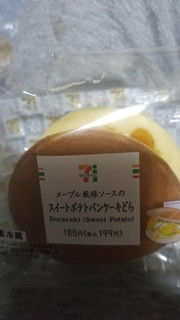 「セブン-イレブン スイートポテトパンケーキどら」のクチコミ画像 by suzuguruさん