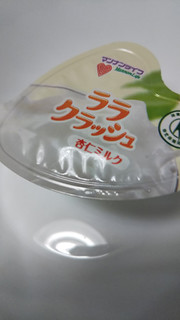 「マンナン 蒟蒻畑 ララクラッシュ 杏仁ミルク 袋24g×8」のクチコミ画像 by レビュアーさん