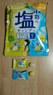 「ロッテ 小彩 塩キャンディ レモン＆グレープフルーツ 袋84g」のクチコミ画像 by あんじゅろぜさん