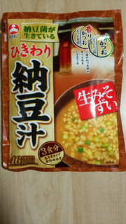 「旭松 生みそずい ひきわり 納豆汁 袋22.1g×3」のクチコミ画像 by あんじゅろぜさん