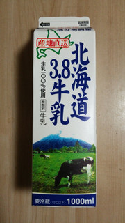 「倉島乳業 北海道3.8牛乳 パック1L」のクチコミ画像 by あんじゅろぜさん