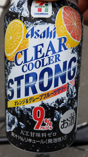 「セブンプレミアム クリアクーラー STRONG オレンジ＆グレープフルーツサワー 缶350ml」のクチコミ画像 by Taresuさん