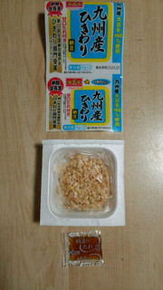 「佐藤食品工業 九州産ひきわり納豆 パック40g×2」のクチコミ画像 by あんじゅろぜさん