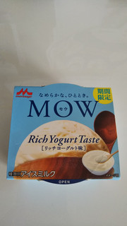 「森永 MOW リッチヨーグルト味 カップ140ml」のクチコミ画像 by こらんこさん