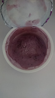 「ソヤファーム 豆乳で作ったヨーグルト ブルーベリー カップ110g」のクチコミ画像 by ぺりちゃんさん