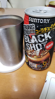 「サントリー ‐196℃ ストロングゼロ BLACK SHOT 缶350ml」のクチコミ画像 by 小梅ママさん