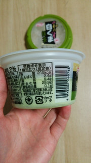 「丸永 和の白くま 抹茶 カップ150ml」のクチコミ画像 by あんじゅろぜさん