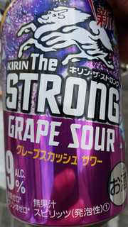 「KIRIN キリン・ザ・ストロング グレープスカッシュサワー 缶350ml」のクチコミ画像 by Taresuさん
