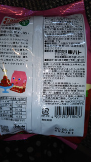 「東ハト キャラメルコーン 練乳いちご味 袋77g」のクチコミ画像 by チー錦さん
