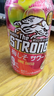 「KIRIN キリン・ザ・ストロング 梅しそサワー 缶350ml」のクチコミ画像 by 小梅ママさん