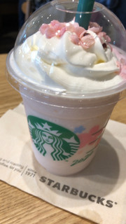 「スターバックス さくら ミルクプリン フラペチーノ」のクチコミ画像 by なでしこ5296さん