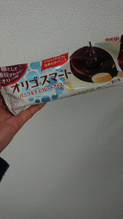 「明治 オリゴスマート バニラ＆チョコレートアイスバー 袋82ml」のクチコミ画像 by ぴのこっここ就寝中さん