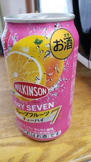 「アサヒ ウィルキンソン・ドライセブン グレープフルーツ 缶350ml」のクチコミ画像 by 小梅ママさん