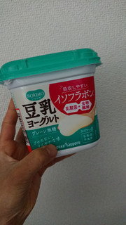 「ポッカサッポロ SOYBIO 豆乳ヨーグルト プレーン無糖 カップ400g」のクチコミ画像 by ぴのこっここさん