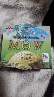 「森永 MOW 宇治抹茶 カップ140ml」のクチコミ画像 by レビュアーさん