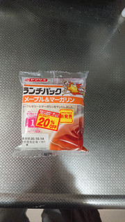 「ヤマザキ ランチパック メープル＆マーガリン 袋2個」のクチコミ画像 by phnayaさん