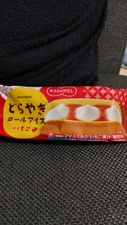 「井村屋 KASANEL どらやきロールアイス いちご 袋62ml」のクチコミ画像 by レビュアーさん