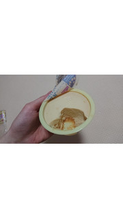 「トップバリュ 豆乳からつくったプリン カップ110g」のクチコミ画像 by ながぴさん