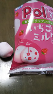 「エイワ ポルカ いちごミルク味 袋30g」のクチコミ画像 by キティちゃん大好きもっちさん