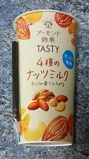 「江崎グリコ アーモンド効果TASTY 4種のナッツミルク カップ220ml」のクチコミ画像 by koumei7コンビニスイーツレポーターさん