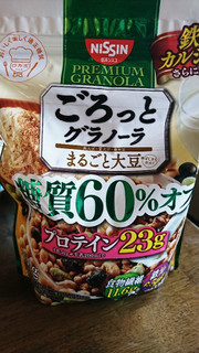 「日清シスコ ごろっとグラノーラ 糖質60％オフ まるごと大豆 袋360g」のクチコミ画像 by もぐりーさん