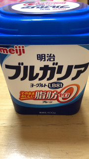 「明治 ブルガリアヨーグルト LB81 そのままおいしい脂肪0 プレーン カップ400g」のクチコミ画像 by なでしこ5296さん