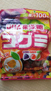 「UHA味覚糖 コグミ 国産果汁 袋85g」のクチコミ画像 by なんやかんやさん