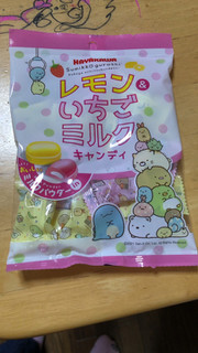「HAYAKAWA レモン＆いちごミルクキャンディ 袋80g」のクチコミ画像 by なでしこ5296さん
