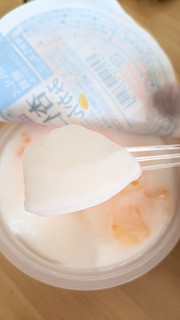 「イオン トップバリュ おいしく糖質コントロール杏仁豆腐みかん 153g」のクチコミ画像 by まめぱんださん