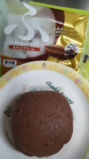 「ヤマザキ ふわふわスフレ 生チョコクリーム 1個」のクチコミ画像 by minorinりん さん