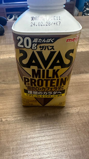 「明治 ザバス MILK PROTEIN 脂肪0 カフェラテ味 ボトル430ml」のクチコミ画像 by ああああかねちんさん