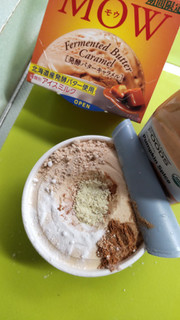 「森永 MOW 発酵バターキャラメル カップ140ml」のクチコミ画像 by minorinりん さん