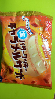 「森永 塩バタークッキーキャラメルサンド 1個」のクチコミ画像 by minorinりん さん