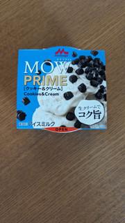 「森永 MOW PRIME クッキー＆クリーム カップ105ml」のクチコミ画像 by Monakaさん
